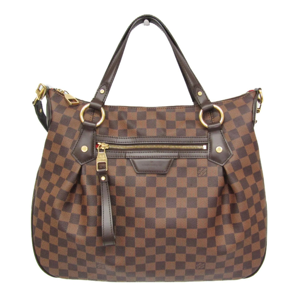 LOUIS VUITTON Authentic Brown Damier Shoulder Bag